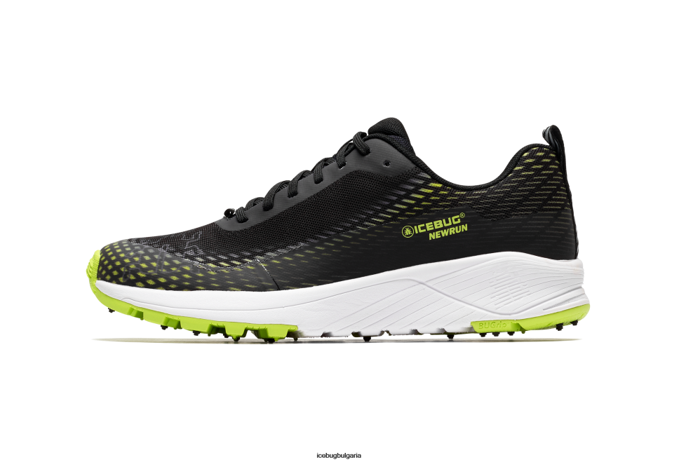 Icebug newrun грешка мъже черно/отрова обувки 26D6F75
