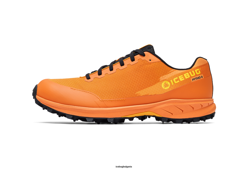 Icebug pytho6 грешка мъже манго/черно обувки 26D6F69