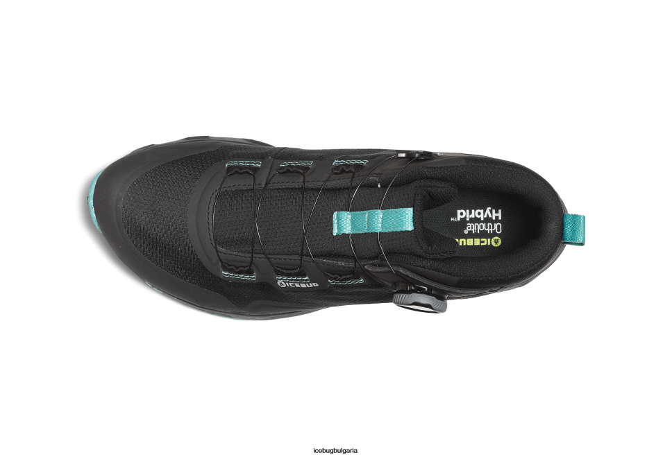 Icebug rover mid rb9x gtx Жени черен/ментов обувки 26D6F51