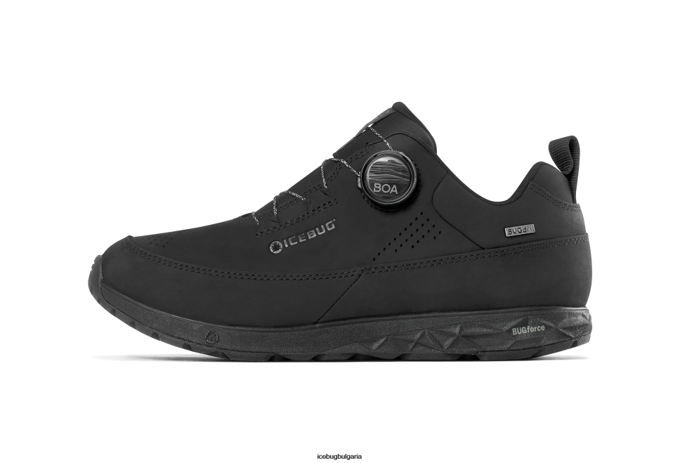 Icebug ава биосол Жени истинско черно обувки 26D6F30