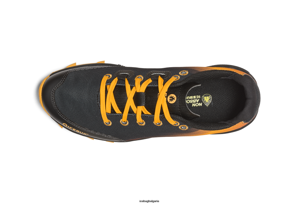 Icebug ревност5 olx Жени черно/огнено оранжево обувки 26D6F9