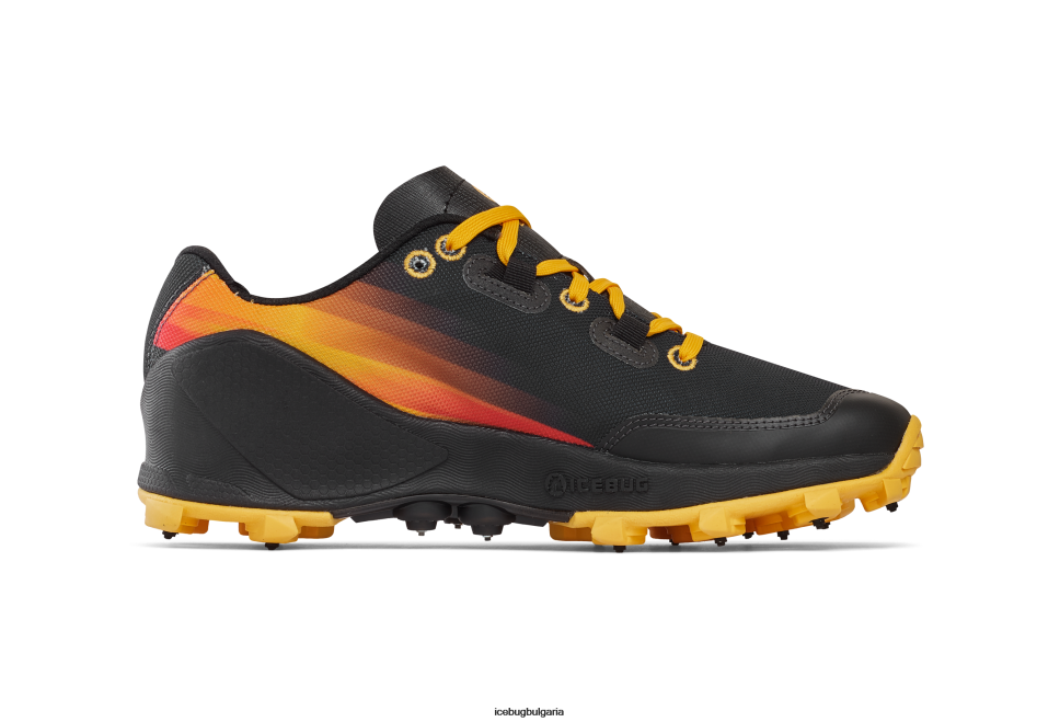 Icebug ревност5 olx мъже черно/огнено оранжево обувки 26D6F71