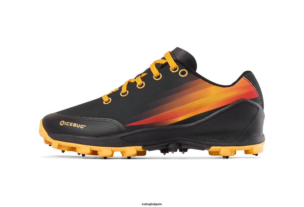 Icebug ревност5 olx мъже черно/огнено оранжево обувки 26D6F71